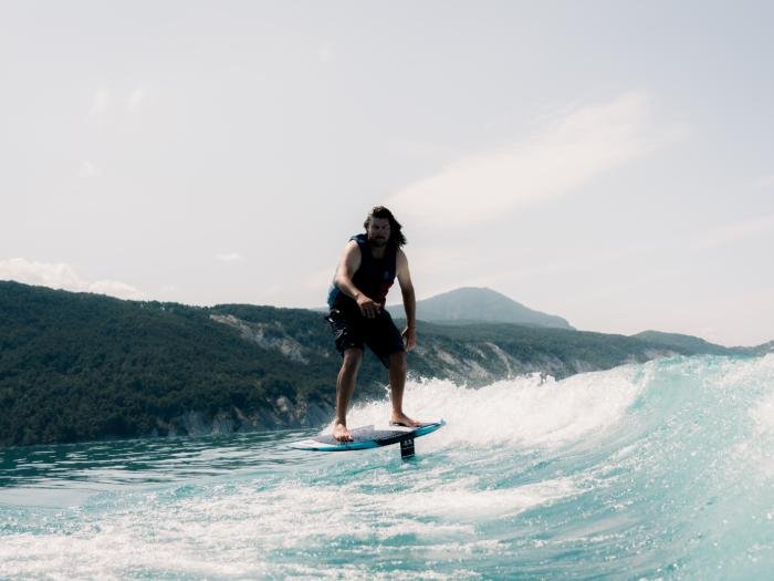 Wakefoil à Saint-Vincent-les-Forts