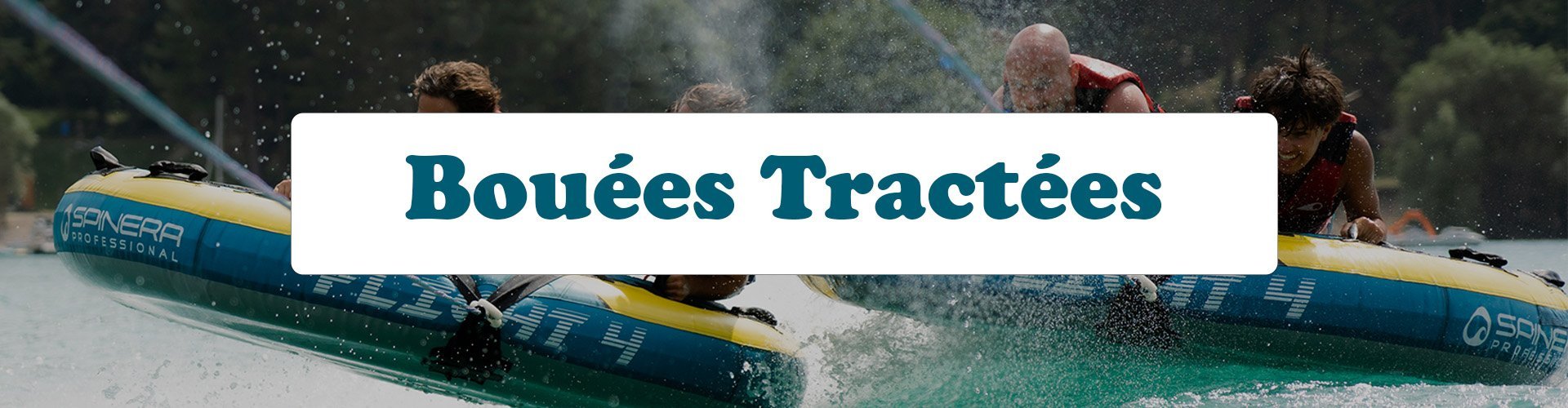 Bouée Tractée au lac de Serre-Ponçon